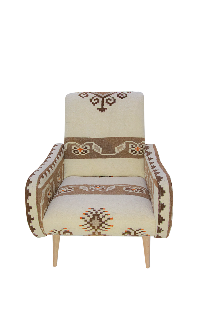 Armchairs - Tabarka Kilim Chair - ROCK THE KASBAH