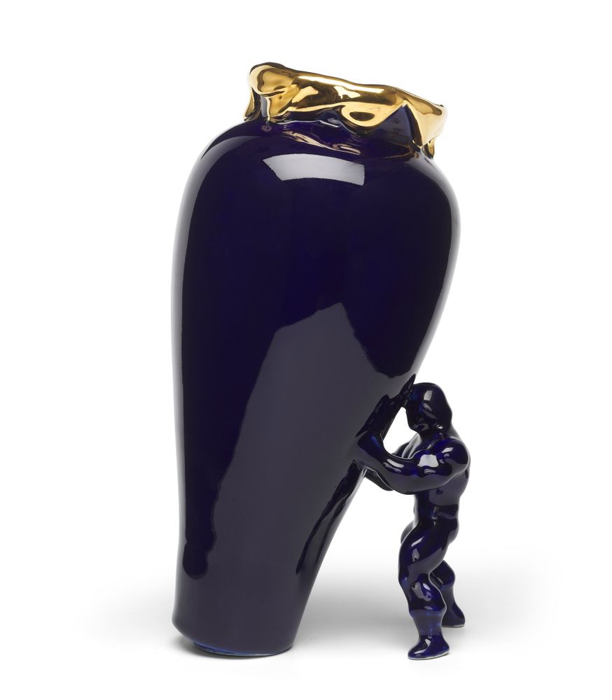 Vases - Super Hero Vase - Golden Edition - JASMIN DJERZIC