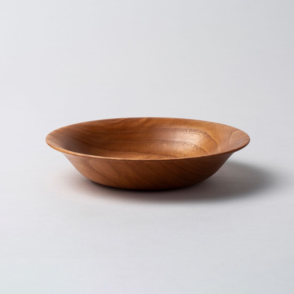 Assiettes de réception - Plat profond en bois de Paulownia <FLOWER> - PAULOWNIA FURNITURE AZUMA CO.,LTD.