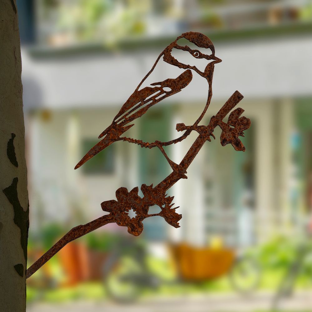 Objets de décoration - Metalbird Mesange-bleu - METALBIRD