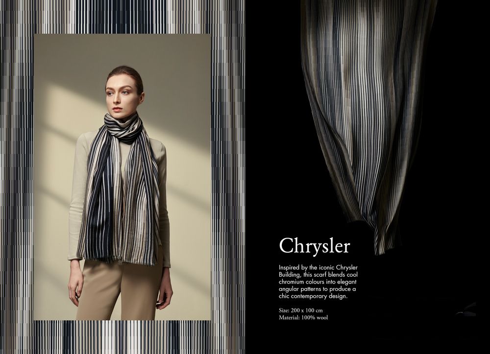 Foulards et écharpes - Echarpe Laine AW 2021 New York Collection - YEN TING CHO STUDIO
