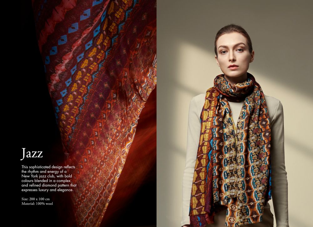 Foulards et écharpes - Echarpe Laine AW 2021 New York Collection - YEN TING CHO STUDIO