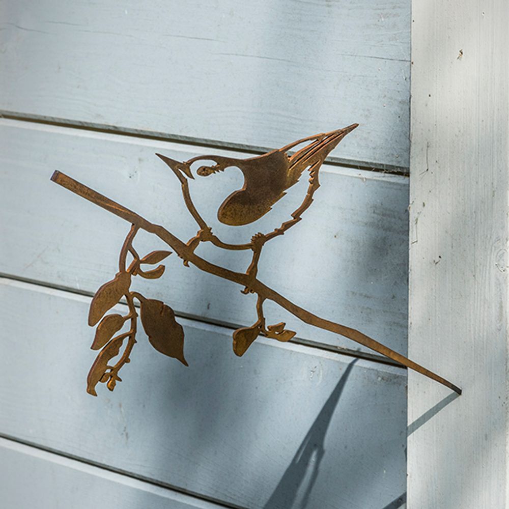 Objets de décoration - Décoration extérieur Metalbird Sitelle - METALBIRD
