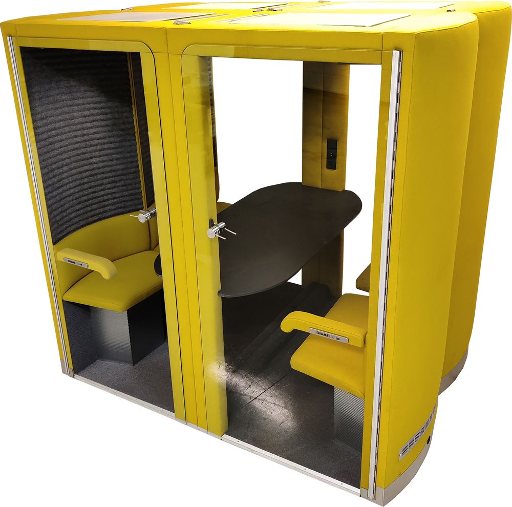 Aménagements pour bureau - Meuble Box de réunion - EVAVAARADESIGN