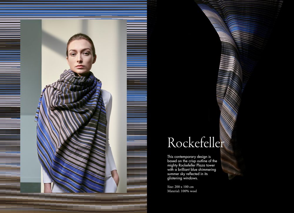 Scarves - Poncho & Wool Scarf SS 2021 New York Collection - YEN TING CHO STUDIO