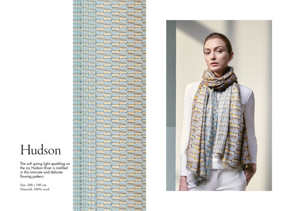 Scarves - Poncho & Wool Scarf SS 2021 New York Collection - YEN TING CHO STUDIO