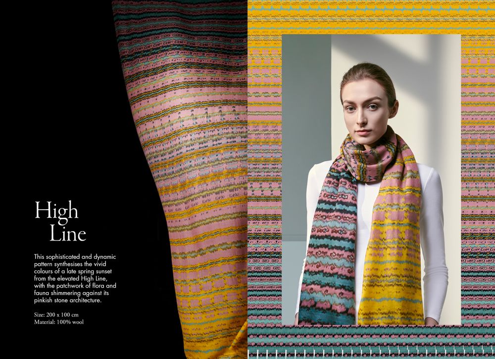 Scarves - Poncho & Wool Scarf SS 2021 New York Collection - YEN TING CHO STUDIO