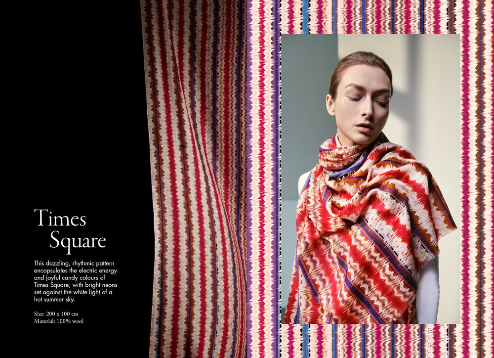 Scarves - Poncho & Wool Scarf SS 2021 New York Collection - YEN TING CHO STUDIO