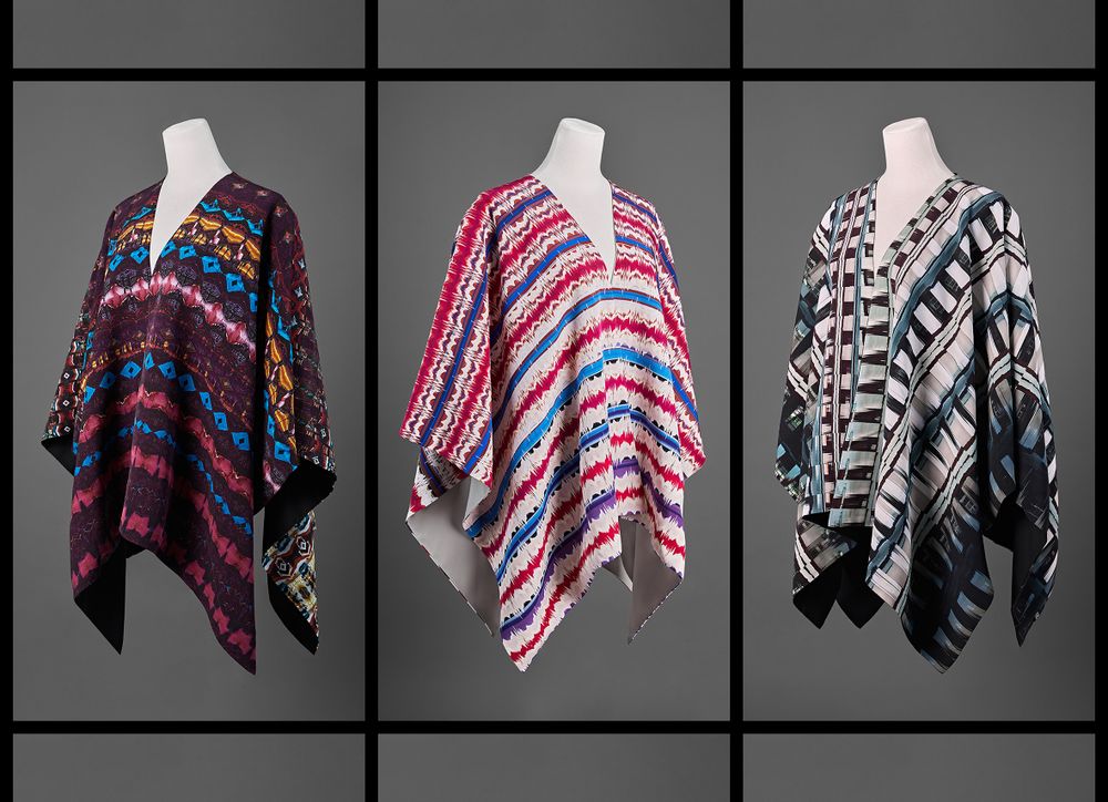 Scarves - Poncho & Wool Scarf SS 2021 New York Collection - YEN TING CHO STUDIO