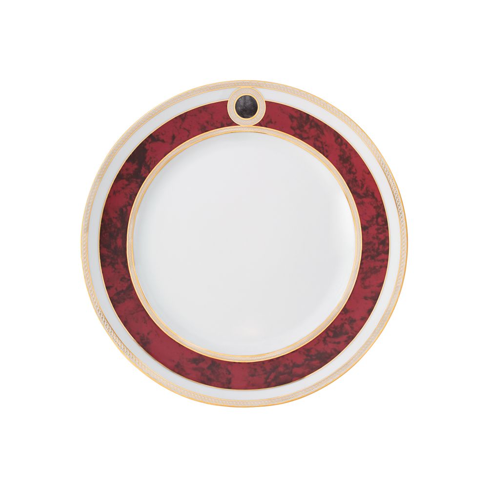 Assiettes de réception - Détail assiette en porcelaine - PORCEL