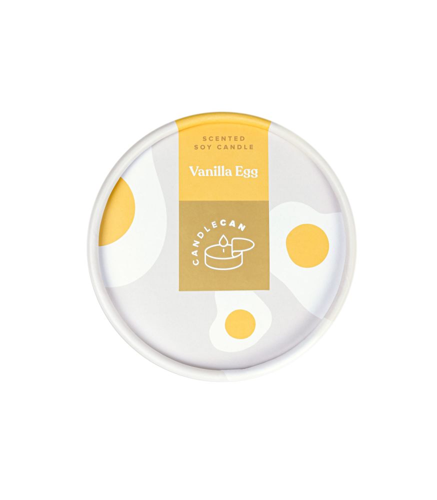 Candles - Egg Candle - Vanilla - CANDLEHAND