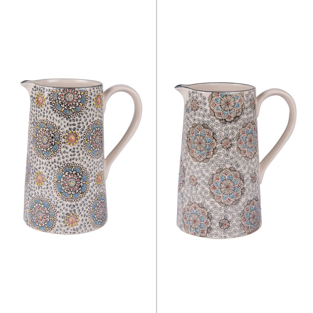 Carafes - PICHET GM H.20 CM 1.3L SAMANA ASS - TABLE PASSION / BASTIDE 1880