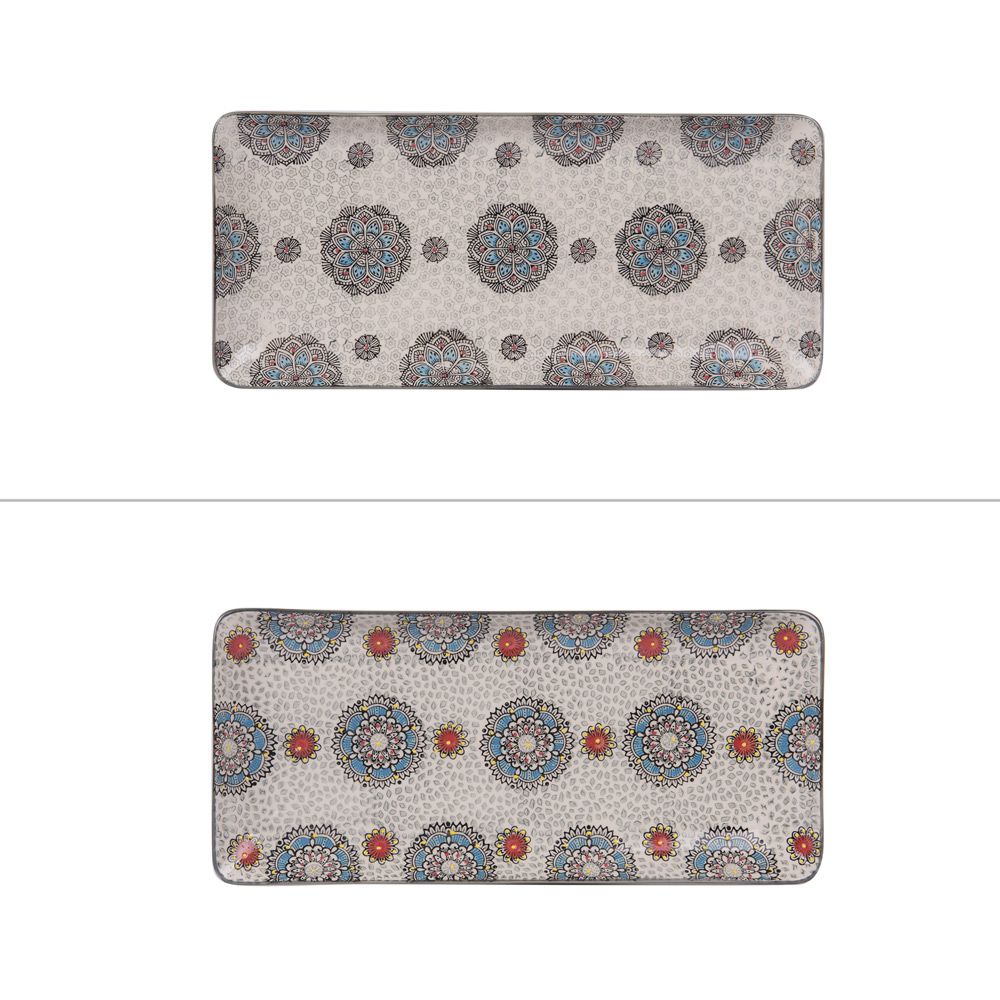Plats et saladiers - PLAT CAKE 35 X 15 CM SAMANA ASS - TABLE PASSION / BASTIDE 1880