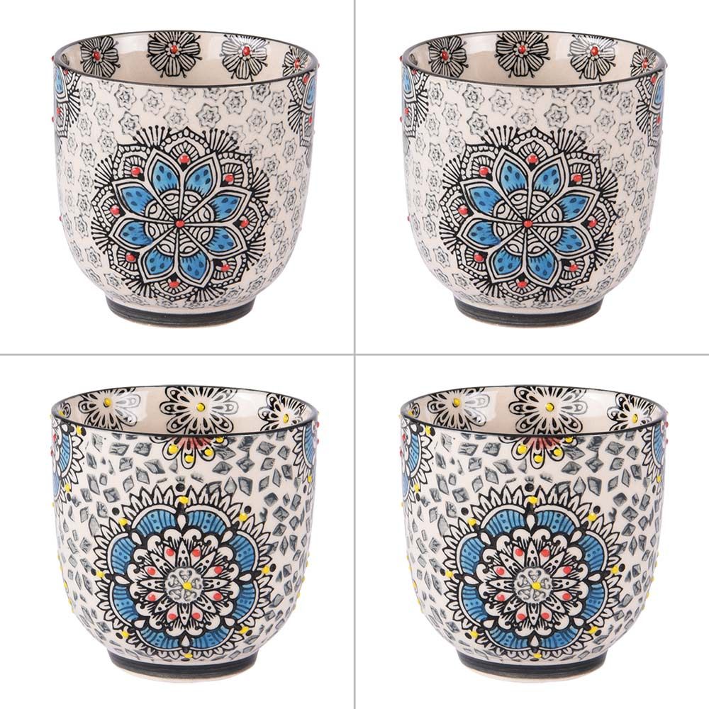 Tasses et mugs - COFFRET 4 GOBELETS H7CM SAMANA - TABLE PASSION / BASTIDE 1880