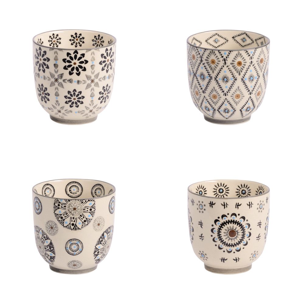 Mugs - Cushion INDIGO 30x50 cm X4 - TABLE PASSION / BASTIDE 1880