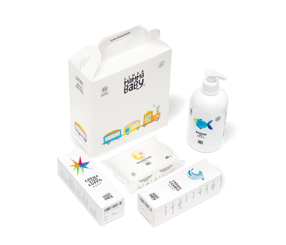 Children's bathtime - GIFT BOX - LINEA MAMMABABY