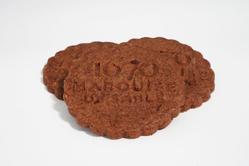 Biscuits - Sablés tout chocolat étui 100g - BISCUITERIE LA SABLÉSIENNE