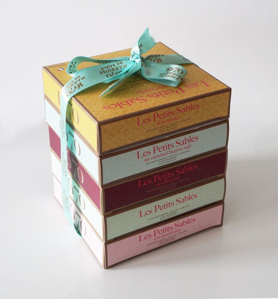 Biscuits - Sablés tout chocolat étui 100g - BISCUITERIE LA SABLÉSIENNE