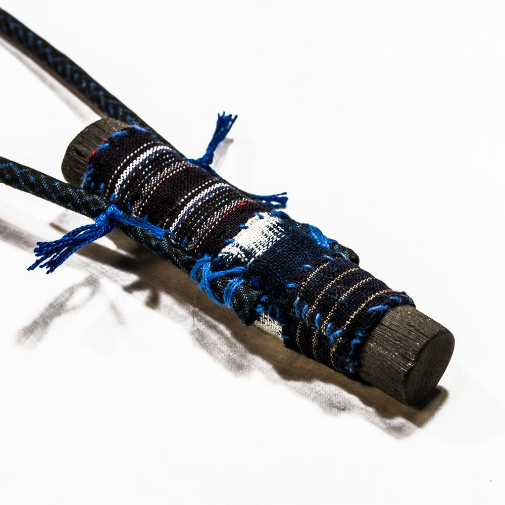 Jewelry - KOFU-EDAMAKI Long Necklace - CHARCOAL ESKIMEÏT