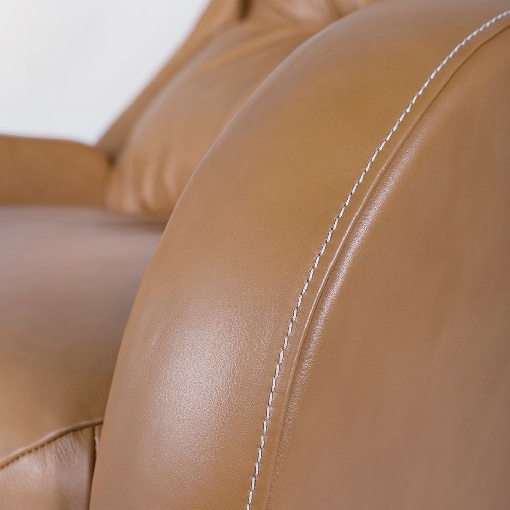 Armchairs - Greenapple Armchair, Capelinhos Armchair, Caramel Leather, Handmade in Portugal - GREENAPPLE DESIGN INTERIORS