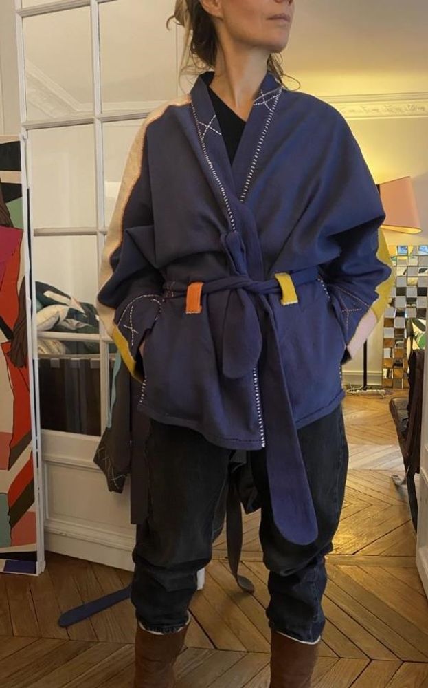 Prêt-à-porter - KIMONOS EN COTON TISSES MAIN - MAISON BE PARISIAN