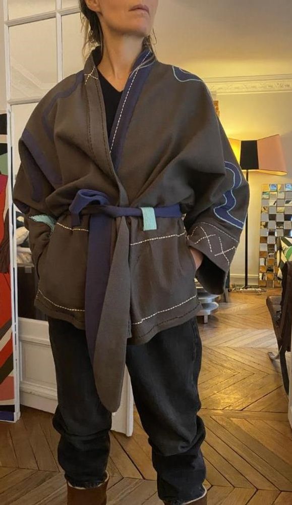 Prêt-à-porter - KIMONOS EN COTON TISSES MAIN - MAISON BE PARISIAN