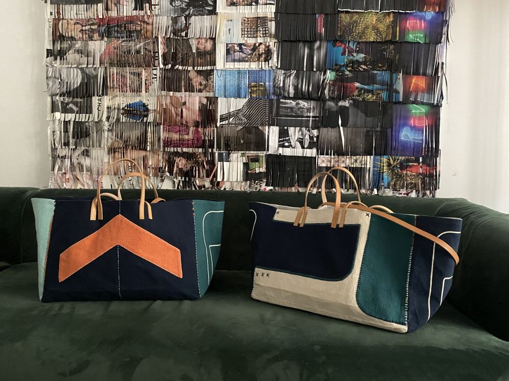 Bags and totes - COLLECTION OF COTTON TOTE BAGS - MAISON BE PARISIAN