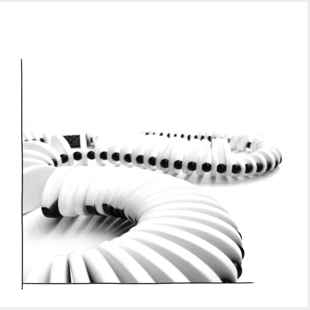 Design objects - METROPOLIS collection Black & White  jewelry - ALEX+SVET