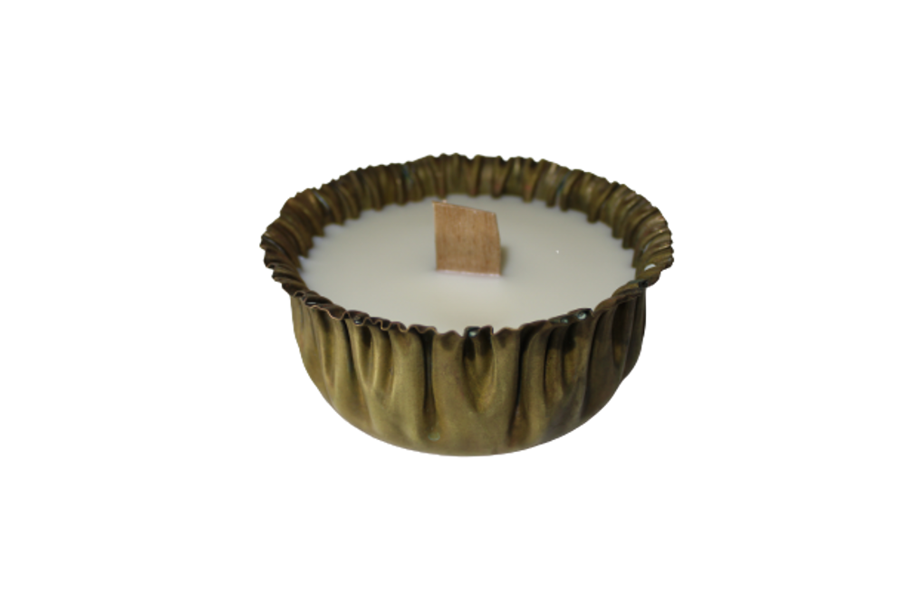 Objets de décoration - BOUGIE UNIQUE LAITON - LUXA NATURA
