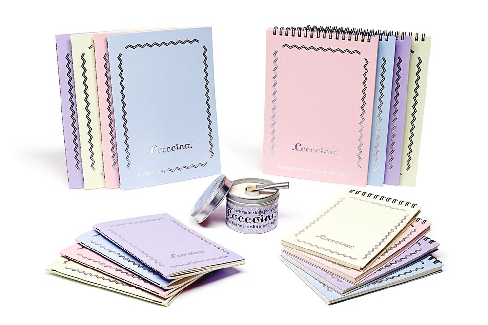 Gifts - Coccoina Pastel notebooks and notepads - COCCOINA