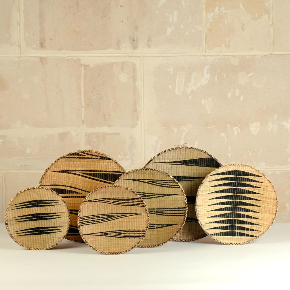 Plats et saladiers - Paniers Agakoko, Tutsi, Rwanda/Burundi - AS'ART A SENSE OF CRAFTS