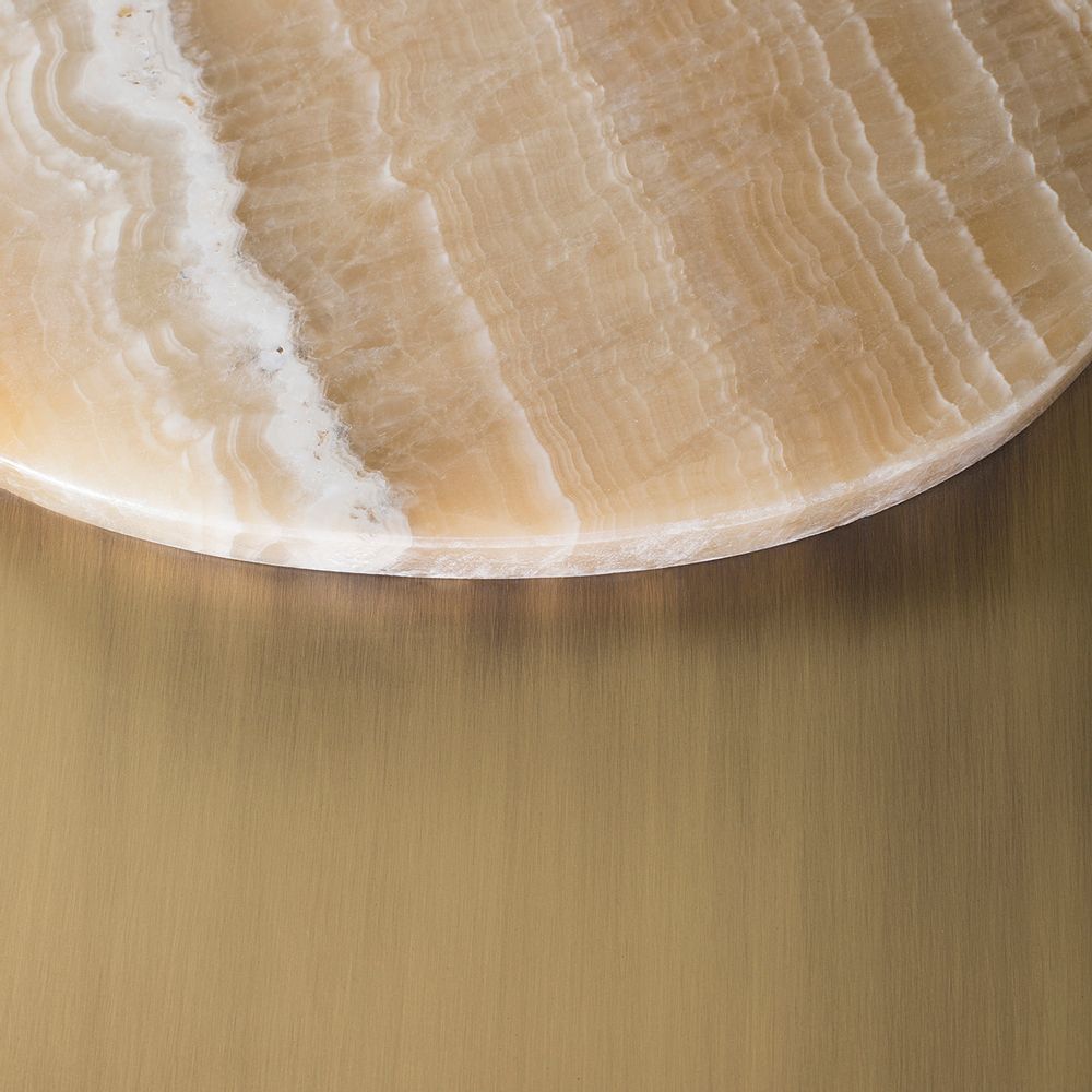 Tables basses - Table basse Greenapple, table basse Armona, Shadow Onyx, fabriquée à la main au Portugal - GREENAPPLE DESIGN INTERIORS