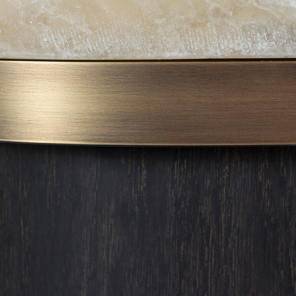 Tables basses - Table basse Greenapple, table basse Armona, Shadow Onyx, fabriquée à la main au Portugal - GREENAPPLE DESIGN INTERIORS