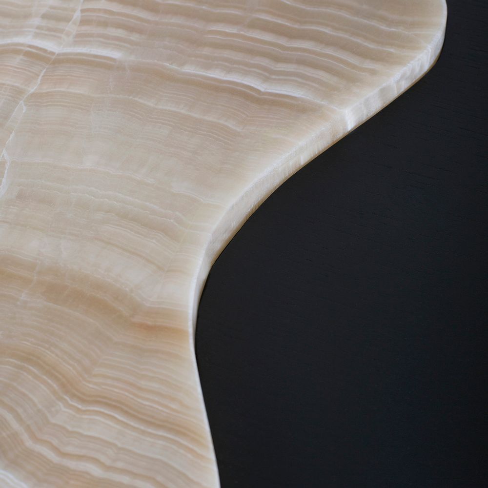 Coffee tables - Greenapple Coffee Table, Bordeira Coffee Table, Shadow Onyx, Handmade in Portugal - GREENAPPLE DESIGN INTERIORS