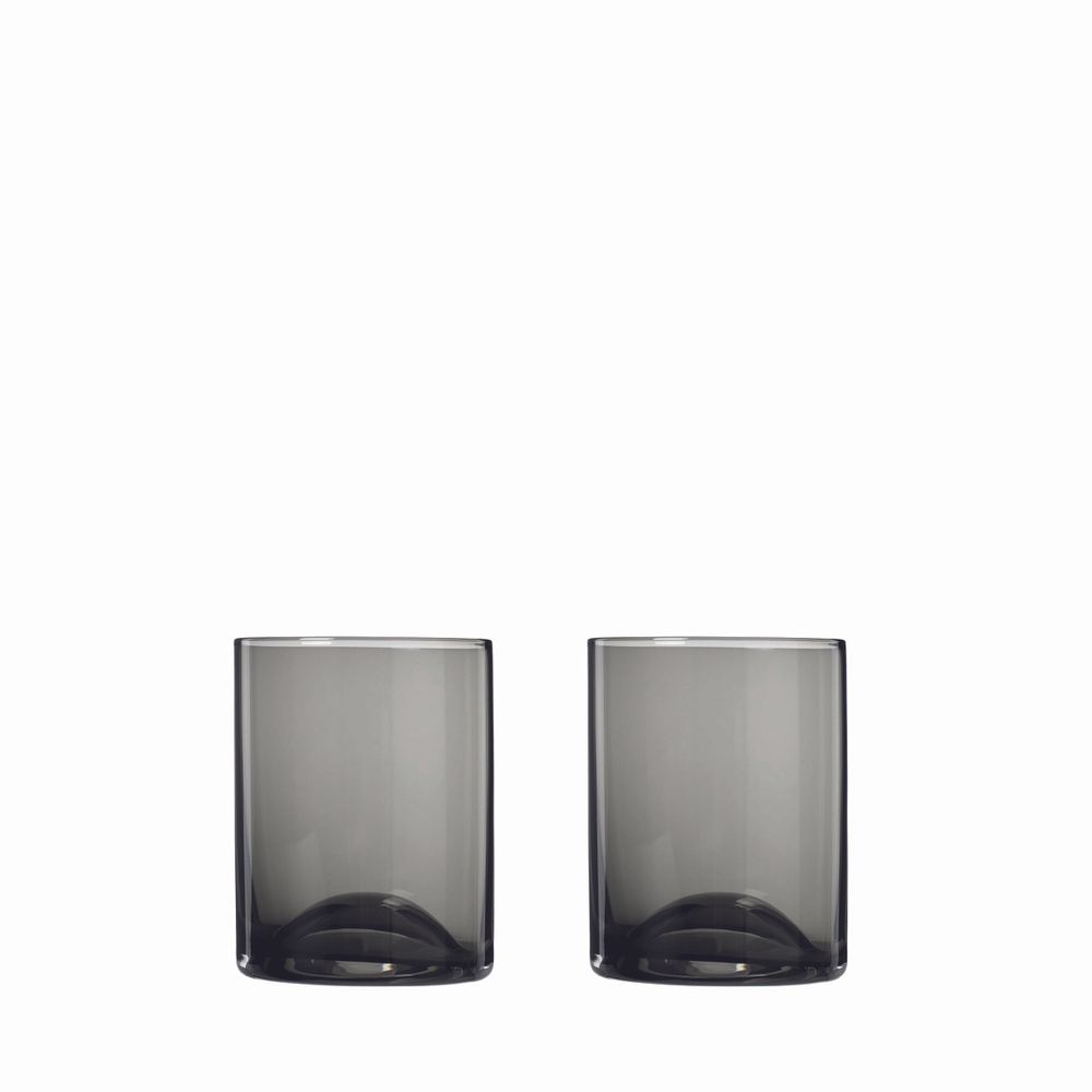 Verres - Set de 2 verres smoke -WAVE- - BLOMUS