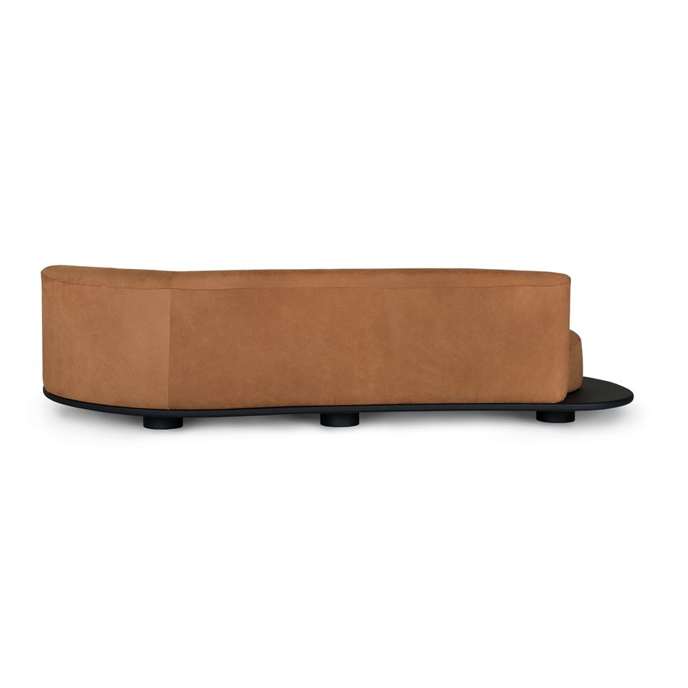 Sofas - Greenapple Sofa, Galapinhos Sofa, Caramel Nubuck, Handmade in Portugal - GREENAPPLE DESIGN INTERIORS