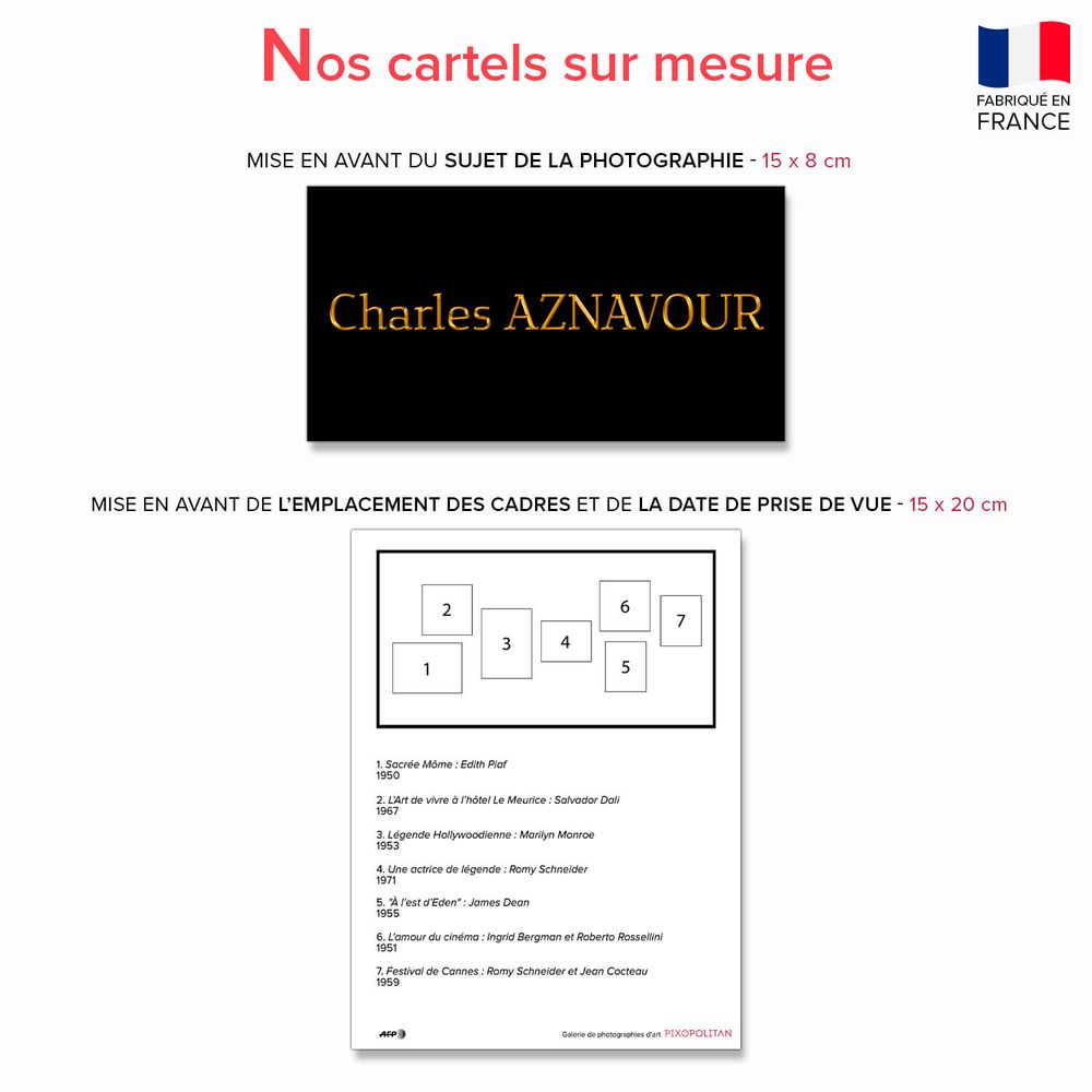 Photos d'art - Cartel pour photographie d'art - PIXOPOLITAN
