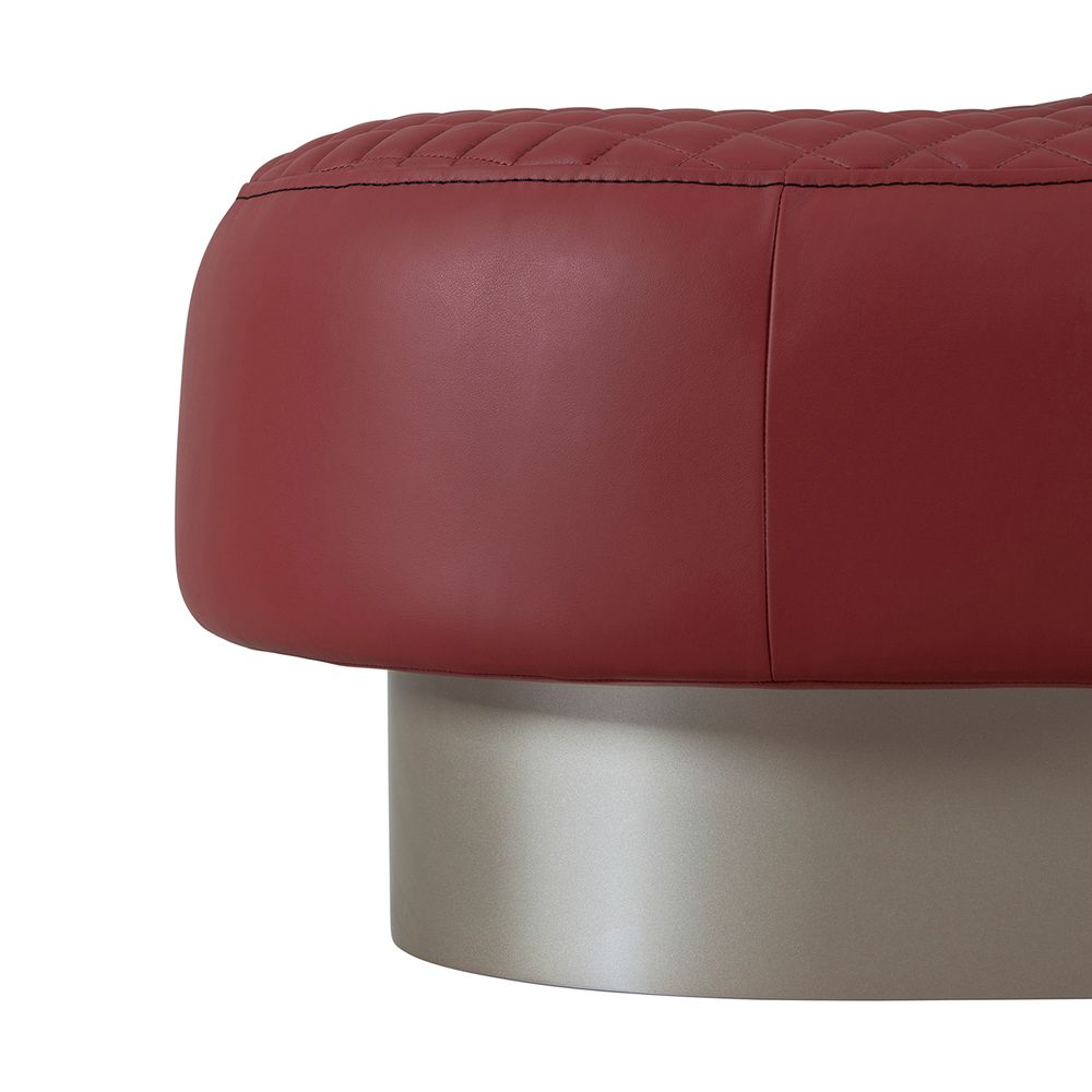 Sofas - Greenapple Armchair, Mons Armchair, Red Leather, Handmade in Portugal - GREENAPPLE DESIGN INTERIORS