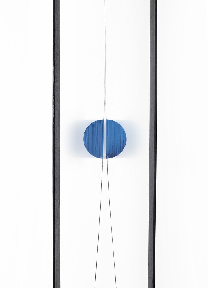 Pièces uniques - FONTAINE RONDE BLEUE - PH. BOUVERET OBJETS INVENTÉS