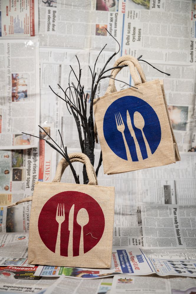 Sacs et cabas - Sac à lunch en jute - SS EXPORTS