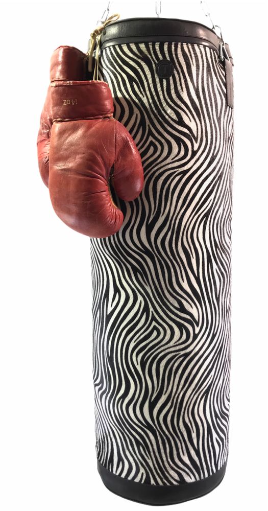 Objets design - Punching ball haut de gamme en peau de vache - TERGUS