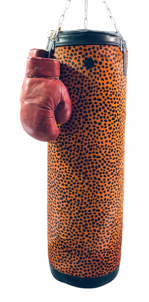 Objets design - Punching ball haut de gamme en peau de vache - TERGUS