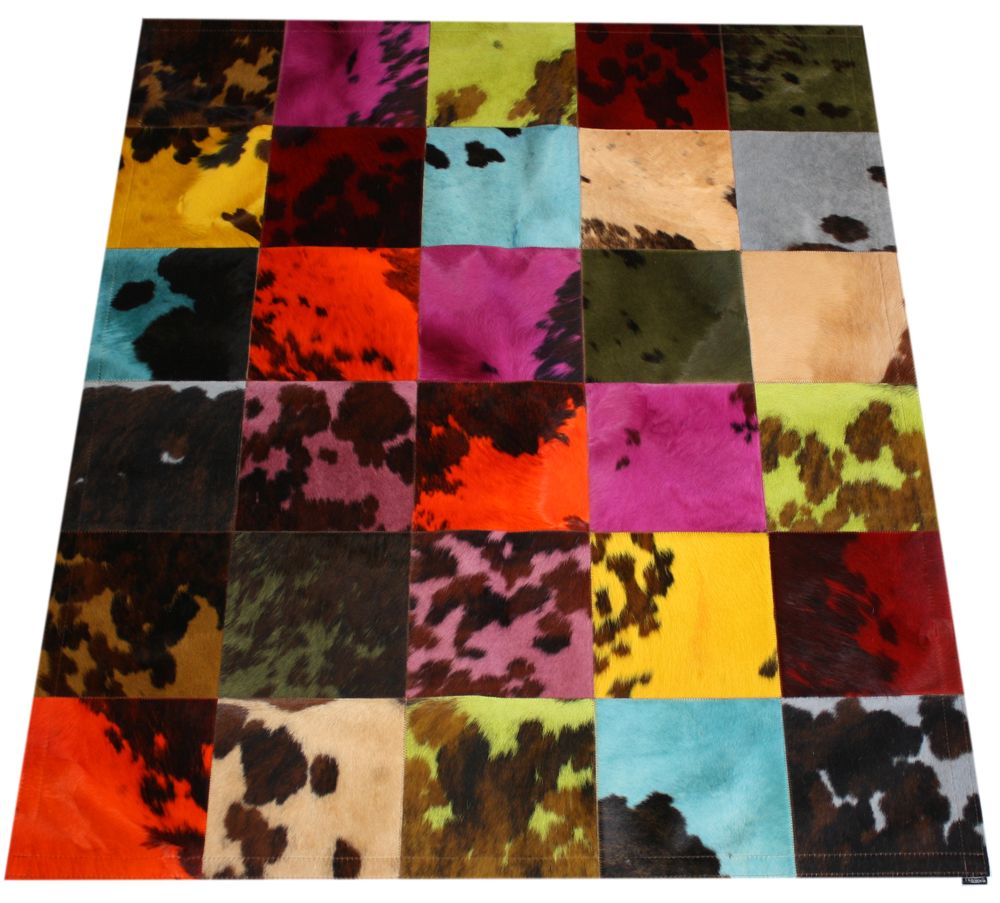 Tapis sur-mesure - Tapis en peau de vache teinté  - TERGUS