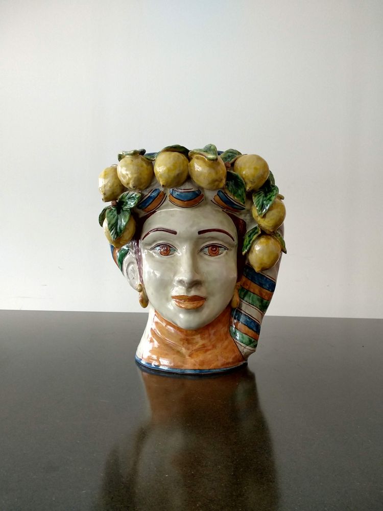 Vases - Lemon Lady Vase - AGATA TREASURES