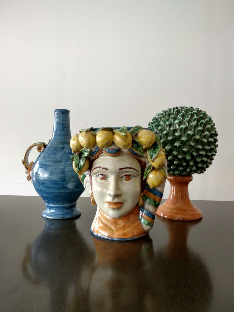 Vases - Lemon Lady Vase - AGATA TREASURES