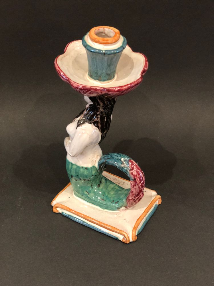 Decorative objects - Mermaid Candle Holder - AGATA TREASURES