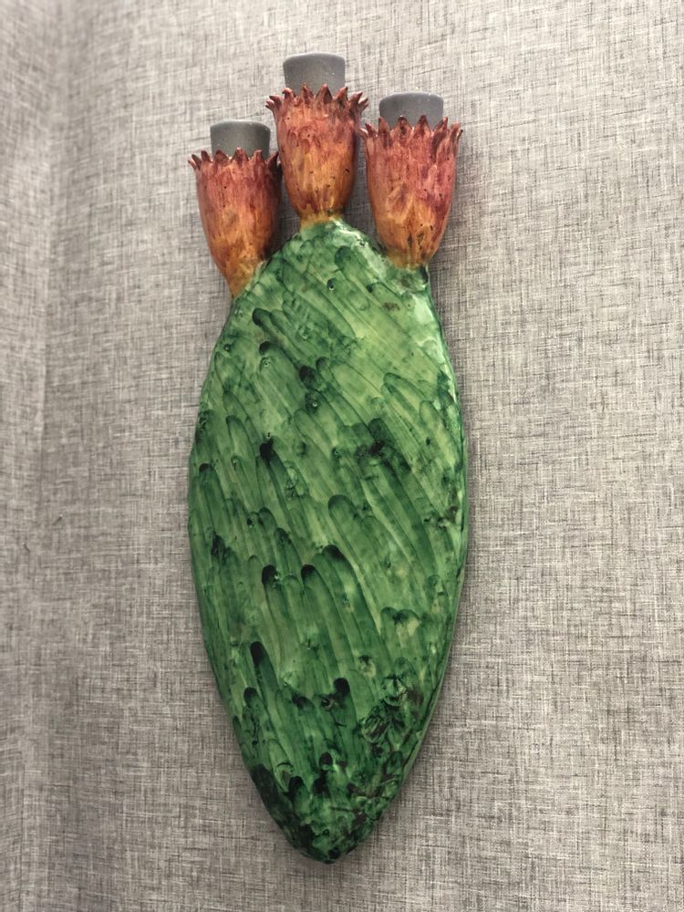 Decorative objects - Prickly Pear Candle Holder - AGATA TREASURES