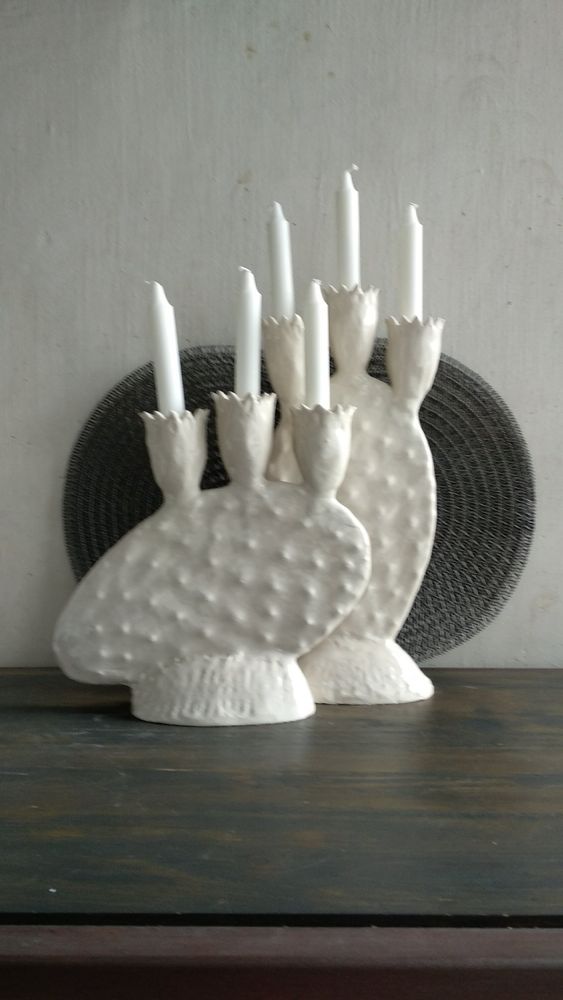 Decorative objects - Prickly Pear Candle Holder - AGATA TREASURES