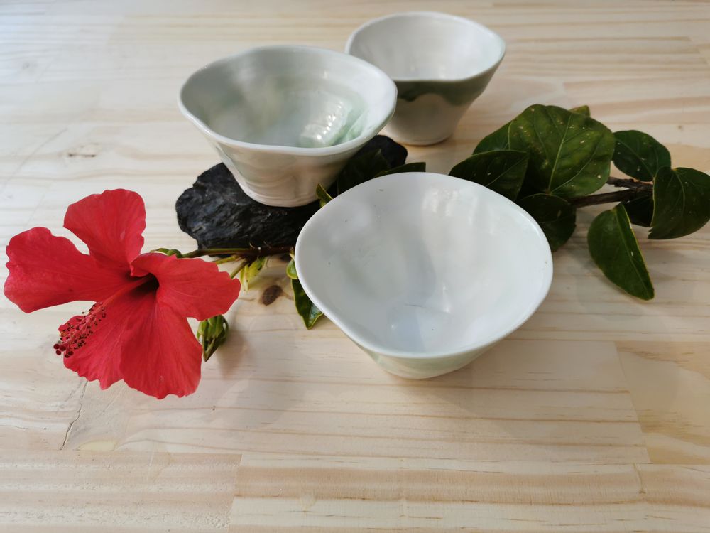 Céramique - Bol en porcelaine " Nuage" - CATHY ASTOLFI