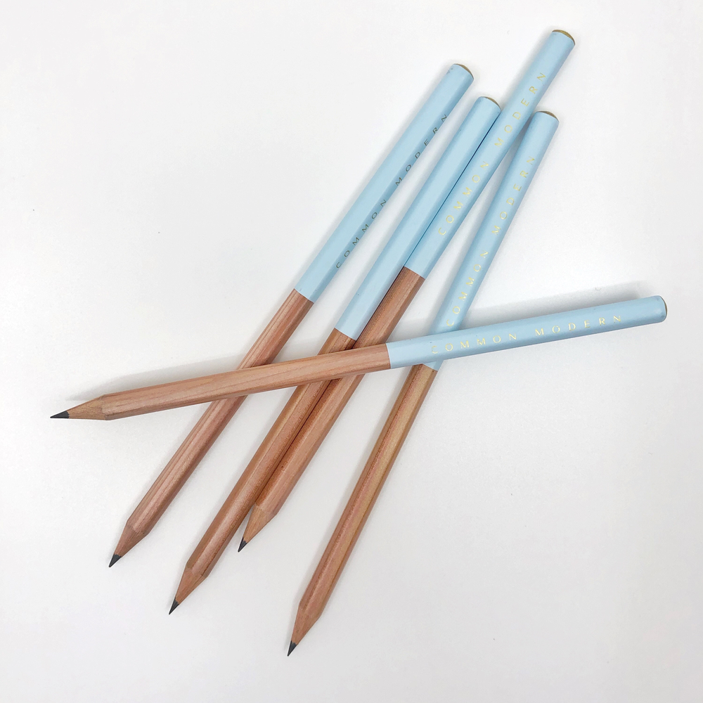 Design objects - la Moitié HB Pencil - Box Set of 6 - COMMON MODERN